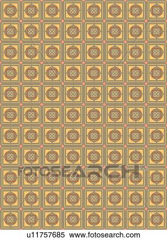 Brown and Green Country Background Pattern View Large Clip Art Graphic Clipart - Brown and Green Country Background Pattern. Fotosearch