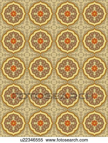 Brown and orange background pattern View Large Clip Art Graphic Clipart - Brown and orange background pattern. Fotosearch
