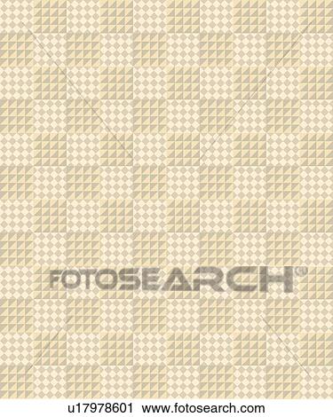 Brown and Tan Checked Background Pattern View Large Clip Art Graphic Clipart - Brown and Tan Checked Background Pattern. Fotosearch