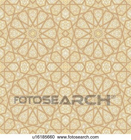 Brown and Tan Geometric Background Pattern View Large Clip Art Graphic Clipart - Brown and Tan Geometric Background Pattern. Fotosearch
