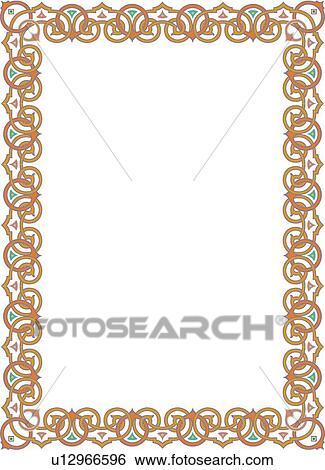 Brown Celtic Border View Large Clip Art Graphic Clip Art - Brown Celtic Border. Fotosearch