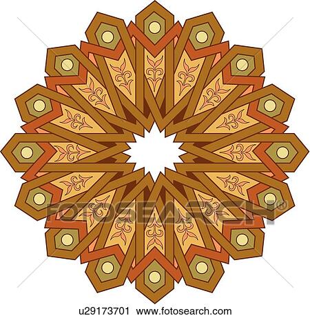 Brown green star View Large Clip Art Graphic Clipart - Brown green star . Fotosearch