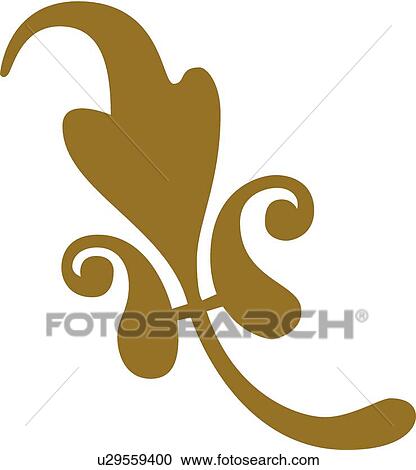 Brown leaf illustration View Large Clip Art Graphic Clipart - Brown leaf illustration. Fotosearch