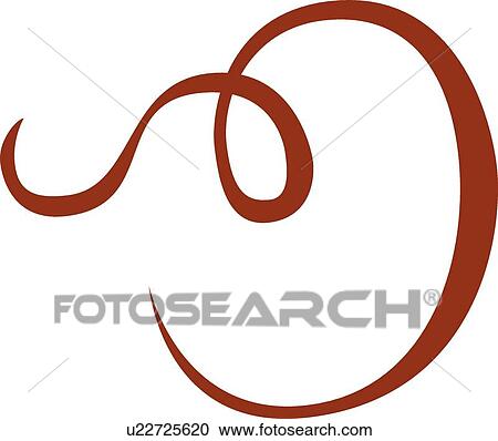 Clipart - Brown loop . Fotosearch