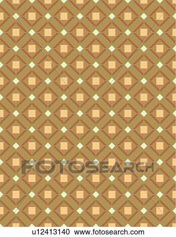 Brown, Peach and Green Checked Background Pattern View Large Clip Art Graphic Clipart - Brown, Peach and Green Checked Background Pattern. Fotosearch
