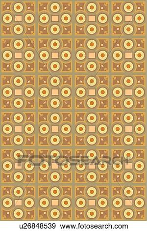 Brown, Pink and Grey Repeating Background Pattern View Large Clip Art Graphic Clip Art - Brown, Pink and Grey Repeating Background Pattern. Fotosearch