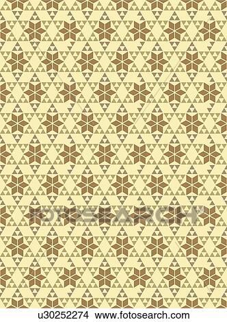 Brown yellow star background pattern View Large Clip Art Graphic Clipart - Brown yellow star background pattern. Fotosearch