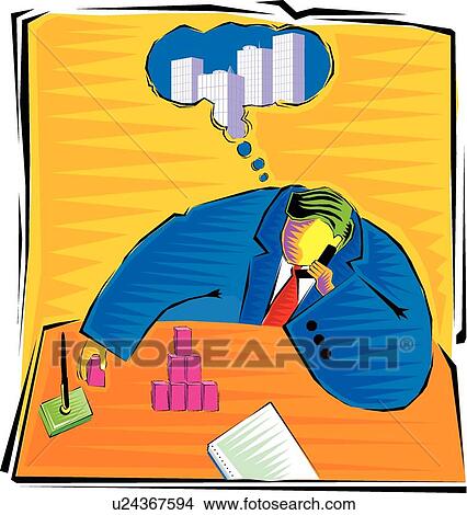 Business building blocks View Large Clip Art Graphic Clipart - Business building blocks . Fotosearch