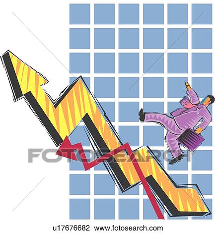 Clipart - Business graph . Fotosearch