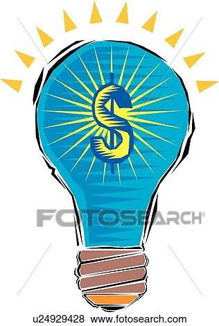 Clip Art - Business money making idea . Fotosearch