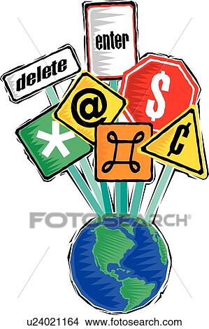 Clipart - Business signs . Fotosearch