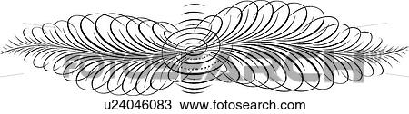 Calligraphic Header Design View Large Clip Art Graphic Clipart - Calligraphic Header Design. Fotosearch