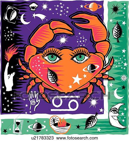 Cancer View Large Clip Art Graphic Clipart - Cancer. Fotosearch