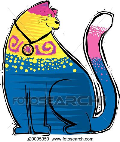 Clipart - Cat. Fotosearch