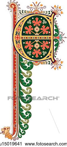 Cinderella letter E View Large Clip Art Graphic Clipart - Cinderella letter E. Fotosearch