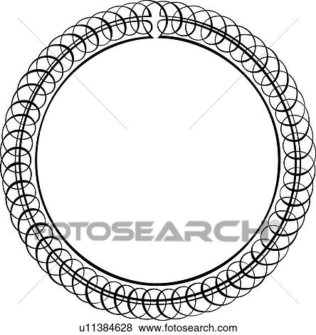 Circle Calligraphic Design View Large Clip Art Graphic Clip Art - Circle Calligraphic Design. Fotosearch