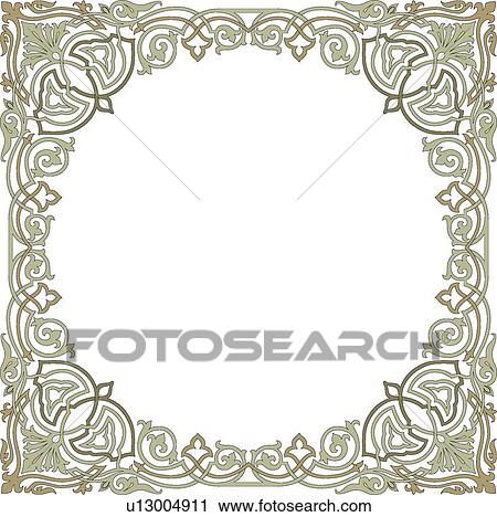Circle green leaf frame View Large Clip Art Graphic Clipart - Circle green leaf frame. Fotosearch
