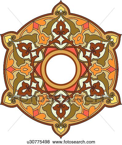 Circle leaf frame with copy space View Large Clip Art Graphic Clip Art - Circle leaf frame with copy space. Fotosearch