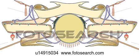 Copy space tan ribbon View Large Clip Art Graphic Clipart - Copy space tan ribbon. Fotosearch