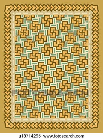 Crazy brown and green background pattern View Large Clip Art Graphic Clipart - Crazy brown and green background pattern. Fotosearch