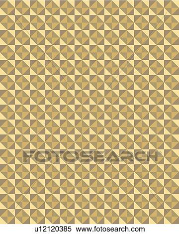 Cream and green triangle background pattern View Large Clip Art Graphic Clipart - Cream and green triangle background pattern. Fotosearch