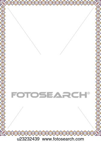 Decorative Border View Large Clip Art Graphic Clip Art - Decorative Border. Fotosearch