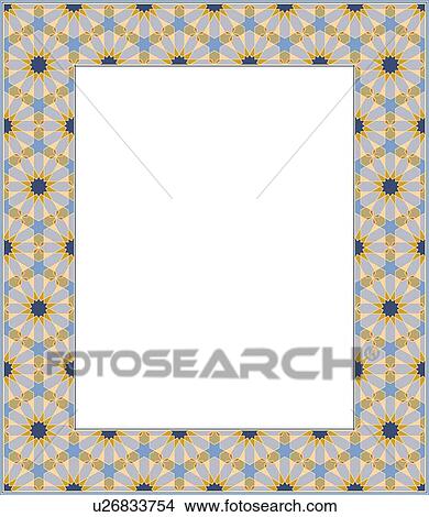 Decorative Border View Large Clip Art Graphic Clipart - Decorative Border. Fotosearch