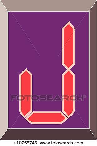Digital letter J View Large Clip Art Graphic Clip Art - Digital letter J. Fotosearch