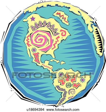 Clipart - Earth. Fotosearch