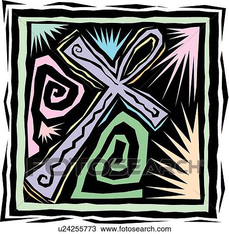 Egyptian ankh View Large Clip Art Graphic Clipart - Egyptian ankh. Fotosearch