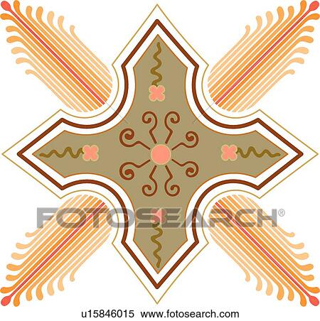Clipart - Fancy design element . Fotosearch
