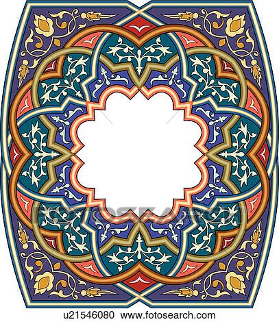 Fancy floral frame with copy space View Large Clip Art Graphic Clipart - Fancy floral frame with copy space. Fotosearch
