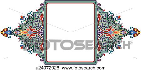 Fancy pretty teal frame View Large Clip Art Graphic Clip Art - Fancy pretty teal frame. Fotosearch