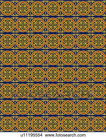 Fancy purple and orange background pattern View Large Clip Art Graphic Clipart - Fancy purple and orange background pattern. Fotosearch
