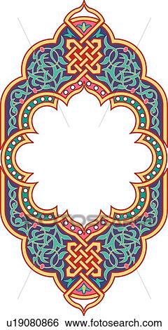 Fancy swirl orange teal frame View Large Clip Art Graphic Clip Art - Fancy swirl orange teal frame. Fotosearch