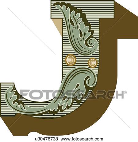 Federal letter J View Large Clip Art Graphic Clip Art - Federal letter J. Fotosearch