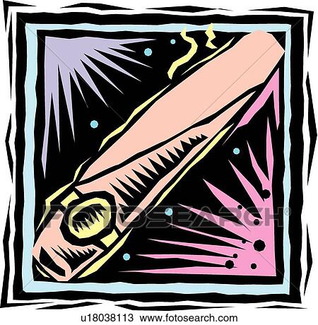 Fiesta Cigar View Large Clip Art Graphic Clipart - Fiesta Cigar. Fotosearch