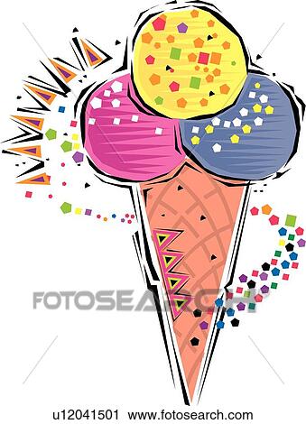 Fiesta clipart ice cream cone View Large Clip Art Graphic Clipart - Fiesta clipart ice cream cone. Fotosearch