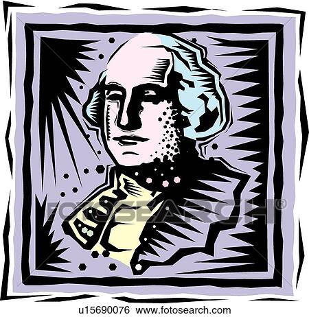 Clip Art - Fiesta George Washington. Fotosearch