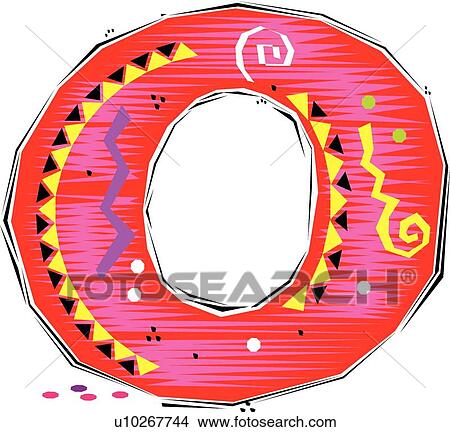 Clipart - Fiesta I Capital O. Fotosearch