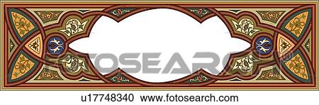 Floral detail rectangle banner with copy space View Large Clip Art Graphic Clipart - Floral detail rectangle banner with copy space. Fotosearch