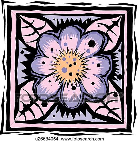 Clipart - Flower. Fotosearch