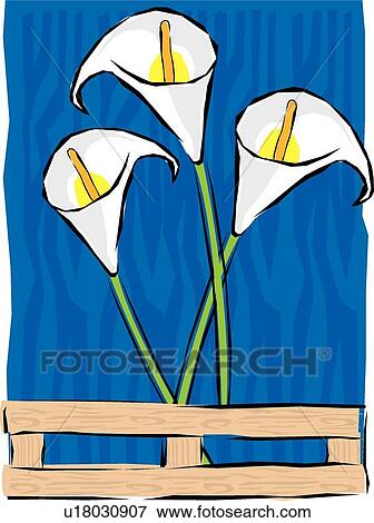 Clip Art - Flowers. Fotosearch