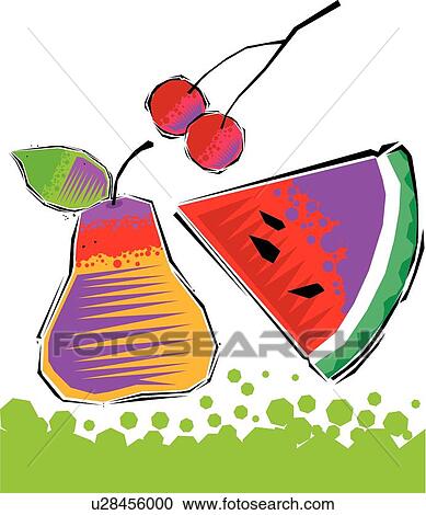 Clipart - Fruit. Fotosearch