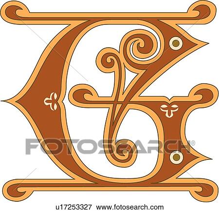 Ginger Capital G View Large Clip Art Graphic Clip Art - Ginger Capital G. Fotosearch