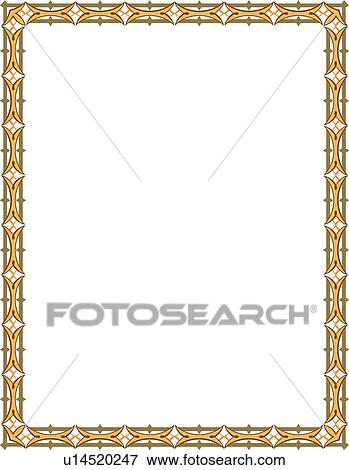 Gold and Green Border View Large Clip Art Graphic Clip Art - Gold and Green Border. Fotosearch
