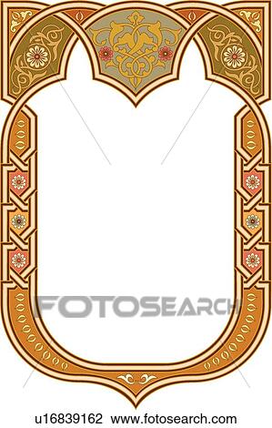 Gold copy space frame View Large Clip Art Graphic Clipart - Gold copy space frame. Fotosearch