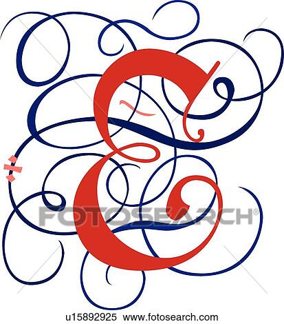 Gothic Capital E View Large Clip Art Graphic Clipart - Gothic Capital E. Fotosearch