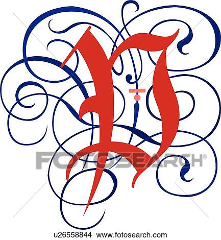 Gothic Capital P View Large Clip Art Graphic Clipart - Gothic Capital P. Fotosearch