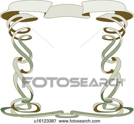 Green and brown frame with copy space View Large Clip Art Graphic Clip Art - Green and brown frame with copy space. Fotosearch